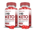 (2 Pack) Go 90 Keto ACV Gummies Advanced Formula 1000MG Go90 Keto Gummies Apple Sider Vinegar Formulado con Pomegranate Beet Juice Powder B12 Vegan Non GMO 120 Gummys