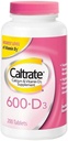 Caltrato 600+d Suplemento de calcio con tablas de vitamina D, 200 Ea (Pack of 3)