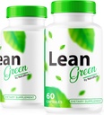(2 Pack) Lean Green Weight Pills - Naturally Supports Active Lifestyle and Fitness, Premium Keto Pills for Sustained Energy & Health, Lean Greens Formula, LeanGreen Official Review (120 Capsules)
