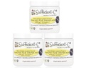 Suficiente-C High Dose Vitamin C Lemon Peach Immune-Ade Drink Mix - 125 gramos Tres (3) Pack