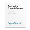 Supersmart - Oral Health Probiotics 4 Billion CFU por día - Dental Health & Bad Breath Treatment (Halitosis) ← Non-GMO &amp; Gluten Free - 30 Sticks