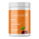 Celebrar vitaminas Suplemento de hierro con vitamina C - 45 mg de hierro, vitamina C de 60 mg, vitaminas barátricas para pacientes de WLS, hendidura vertical y cirugía de derivación gástrica - cereza, 90 cerezas blandas