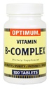 Optimum Vitamina B Complex Tablet 100 ct