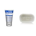 Psoriasin Moisturizing Ointment & MG217 Exfoliating Soap for Psoriasis - 4.2 oz & 3.2 oz