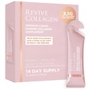 Revive Collagen Premium 8,500mg Hidrolyzed Marine Collagen Suplementos Beber con Acido Hialurónico agregado " Aloe Vera for Healthy Skin, Hair, Nails " Joints  durable Lemon " Lime (14 Days Supply)