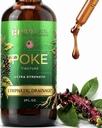 Extracto de Poke Root – Pure gotas de drenaje linfático - Immune Support Suplementos " Detox Formula - Muscle Relaxer " Soporte para atletas - Hecho en los EE.UU. - 2 oz