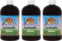 Yerba Prima Great Plains Bentonite Clay - 16 oz (Pack of 3) - Natural Interna Liquid Clay Cleansing Suplemento