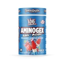 VMI Sports Aminogex Ultra TEN BCAA Powder ANTE Amino Acids + Betaine y Glutamine TENIDO Amino Acid Post Workout Recovery Bebida ← Intra Workout Bebida con electrolitos TENIDO (30 Servimientos) (Patriot Pop)
