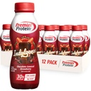 Premier Protein Indulgence Protein Shake, 30g Protein, 3g Sugar, Chocolate Covered Strawberry, 11.5 fl oz, Pack de 12