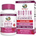 MaryRuth Orgánicas Biotina Gummies ← Sugar Gratis ← Vegan Silencio No-GMO Silencio 2,500 mcg Biotina Suplemento Silencio Esquí y uñas Vitaminas Silencio para el Crecimiento del Pelo Vitaminas Silenciosos Crecimiento del Pelo Suplemento tención 60 Con