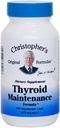 Christopher's Original Fórmula de mantenimiento de tiroides Fórmula Capsule, 100 Conde