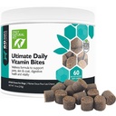 Sólo animales domésticos naturales Ultimate Daily Vitamins - Suplemento multivitamínico completo para perros Balanced Health & Vitality - Senior Small &amp; Large Canine Food Immune Digestive Support -60 Soft Chews (Pack of 1)