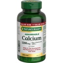 Calcio Absorbable de la naturaleza 1200mg más vitamina D3 1000IU 200 recuento