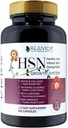 Piel de pelo y uñas Vitaminas - Sistema HSN - Soportes Pelo sano, Piel &amp; uñas - Advanced Encapsulated Remedy - Formulado con Oligonol, Biotina, Collagen, MSM, Ácido hialurónico &amp; Más