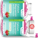 Alta Absorción Calcio Gummies, Calcio Magnesio Zinc con Magnesio Glycinate, Potasio, Vitamina D3 para Hombres - Raspberry Flavored 120 Cts