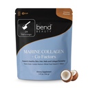 Bend Beauty Marine Collagen + Co-Factors ← Coconut Flavored Collagen Powder ← Hidrolyzed Collagen Suplemento  Fish Collagen Peptides + Silicon + Vitamina C ← Soportes Saludable Skin, Hair and Nails