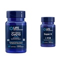 Super Ubiquinol CoQ10 con soporte mitocondrial mejorado &amp; Super K, vitamina K1, vitamina K2 mk-7, vitamina K2 mk-4