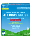 Rite Aid 24 Horas Loratadine 10 mg Alivio de la Alergia Tabletas, 10 mg - 120 Conteo Silencioso Píldoras de Alergia, Medicina