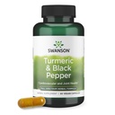 Swanson Premium- Turmeric ' sensible' Black Pepper - Antioxidante, Digestión ' sensible' Joint Support - 90 Veg Caps