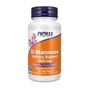 AHORA Suplementos de alimentos, D-Mannose 500 mg, Proyecto no GMO Verificado, Tracto urinario saludable*, 60 cápsulas de verduras