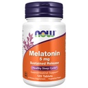 AHORA Suplementos de alimentos, Melatonina 5 mg, liberación sostenida, formulado para un período de liberación de 4 horas, 120 tabletas
