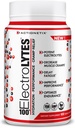 Electrolitos (100 capuchas) - Tablas de hidratación - Electrolitos de sustitución para la rehidratación rápida y duradera – Estimulantes cápsulas de electrolito gratis, Salt Capsules, Salt Tabs, Hidration Pills