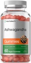 Horbäach Ashwagandha Gummies for Women and Men ← 60 Cuenta fort Vegan, Non-GMO, Gluten Free Supplement ← Tropical Flavor