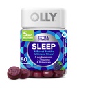 OLLY Extra Strength Sleep Gummy, 5 mg Melatonin, L-Theanine, Chamomile, Lemon Balm, Sleep Aid, BlackBerry - 50 Conde