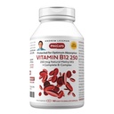 ANDREW LESSMAN Vitamin B12 250 180 Capsules - Absorption-Protected Methylcobalamin (Natural Coenzyme Vitamin B12), Essential for Energy and Stress Support, Plus B-Complex, Easy to Swallow Capsules