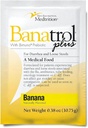 Banatrol Natural Anti-Diarreica con Prebióticos, Socorro para el SII, Diarrea recurrente, Alimentos Médicos con Apoyo Clínica, No Estipado (Banana)