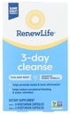 Renew Life 3-Day Cleanse Total Body Reset 2-Part Detox Cleanse Capsules, Digestive Wellness and Regularity, Herbal Blend with Magnesium and Cranberry, Soy, Dairy and gluten-free 12 Conde