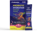 Amplificador de hidratación Probiomlyte- Probiótico (fruta de la pasión) con tecnología Patented TriBiom Microbiome para resistencia, rendimiento, energía y salud de Gut