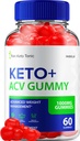 Trim Keto Tonic Keto ACV Gummies, Trim Keto Gummies Weight Management Suplemento, Trim Keto Tonic Reseñas con Apple Vinagre Vitamina B12 Trim Keto Tonic Advanced 1000mg ACV Gummies (60 Gummies)