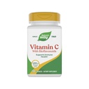 Vía de la Naturaleza Vitamina C con Bioflavonoides, Soporte Inmunitario*, Vitamina C de alta potencia por servicio de 2 cápsulas, promueve el colágeno*, 1.000 mg por 2 cápsulas, 100 cápsulas (paquete mayo Vary)