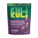 Kuli Kuli Super Gummies - Suplementos de piel con Baobab, Elderberry y Biotin - Ayuda a apoyar la salud de la piel - 60 Gummies sin gluten