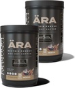 Tubo de polvo de alta proteína de Ara Mocha para café frío caliente, té, bebidas - sin azúcar, sin bulto - 20g Dissolves Smoothly en bebidas calientes, 325g (2 Pack)