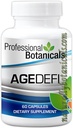 Profesional Botánicos Mujer Flo - Vegan Natural PMS Support - Pre-Menstrual Symptom Support - 60 cápsulas vegetarianas