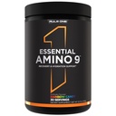 Regla 1 Amino esencial 9 – Soporte de recuperación y hidratación con 7.5g de ácidos esenciales + electrolitos (30 servidumbres, dulce arco iris)