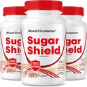 NutraRize (Pack of 3 Sugar Shield Blood Support Pills, Maximum Strength Formula Capsules, Natural Blood Blend Complex, Reviews (180 cápsulas)