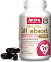 Jarrow Formulas QH-absorb 200 mg - High Absorption Co-Q10 - Active Antioxidant Form of Co-Q10 - Supports Mitocondrial Energy Production &Cardiovascular Health - Up to 60 Servings