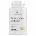 Lions Mane Complex - Concentrated 4:1 Extract for Brain Health, Cognitive and Memory Support - 60 cápsulas