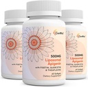 Liposomal apigenina 500mg Softgels - Optimal Apigenin Suplemento con Fisetin, Quercetin y Theaflavins - 6 Month Supply