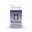 Fuente Natural NSK-SD, Nattokinase, Vegetariano Friendly, Enzima sistémica del cuerpo entero para la circulación sana*, 200 mg - 60 cápsulas vegetarianas