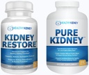 Kidney Restore " Pure Kidney 2-Pack Bundle for Kidney Cleansing " Supporting Protein Levels with A Low Protein Kidney Diet