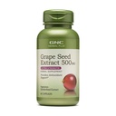 GNC Herbal Plus Grape Seed Extract 500mg Suplemento, Extra Strength, Vegetarian, 60 Servings
