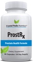 Extra Strength Prostate Support Suplemento - Menos Urgency, Menos Visitas de baño nocturnas. Beta-Sitosterol, Saw Palmetto Plus 28 nutrientes adicionales de la próstata - 60 cápsulas