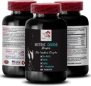 A-AKG - NITRIC OXIDE BOOSTER - suplementos de óxido nítrico para hombres, energía de ejercicio, potencia de bomba, fórmula de fitness, fórmula de resistencia, enfoque de rendimiento, mezcla de energía, potencia 1 Bottle 60 Tablets