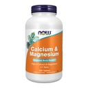 AHORA Suplementos de Alimentos, Calcio &amp; Magnesio 2:1 Ratio, Alta Potencia, Apoya la Salud del Hueso*, 250 Tabletas