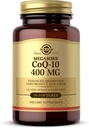 Solgar Megasorb CoQ-10 400 mg, 30 Softgels - Soportes Función cerebral - Coenzima Q10 Suplemento - Ausorción mejorada - Gluten Gratis, Dairy Gratis - 30 Servimientos