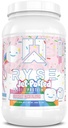Polvo Proteína cargada RYSE - Pastel de cumpleaños con Jet-Puffed - 25g Whey Protein Isolate " Concentrate with Prebiotic Fiber " MCTs - Bajo Carb, Sugar bajo, Digestive-Friendly - 27 Servings / 2 lb Tub